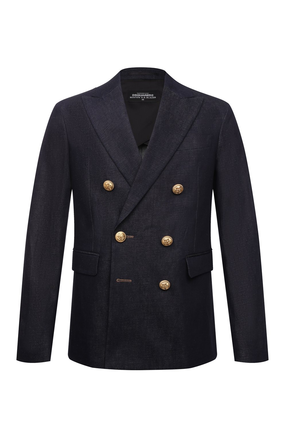 Пиджак из хлопка и льна DSQUARED2, арт. S74BN1102/S30737, фото 1