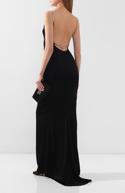 Платье-макси RALPH LAUREN черного цвета по цене 569000 руб., арт. 290809629, фото 2 Платье-макси RALPH LAUREN, арт. 290809629, фото 2