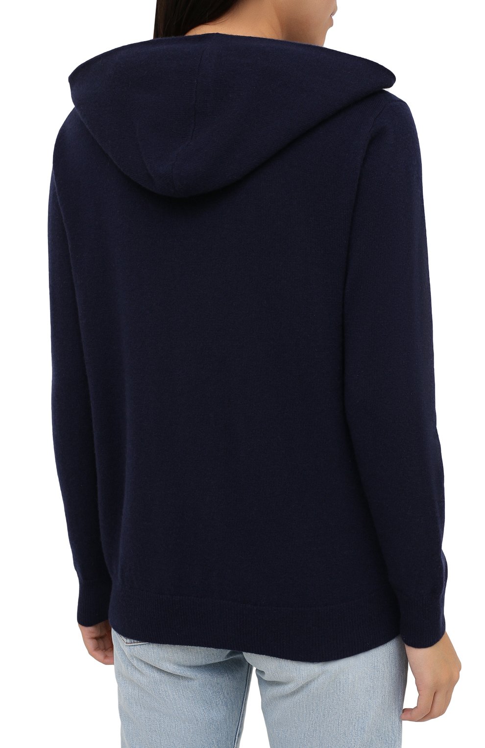 Кашемировое худи RALPH LAUREN темно-синего цвета по цене 121000 руб., арт. 290736290, фото 4 Кашемировое худи RALPH LAUREN, арт. 290736290, фото 4