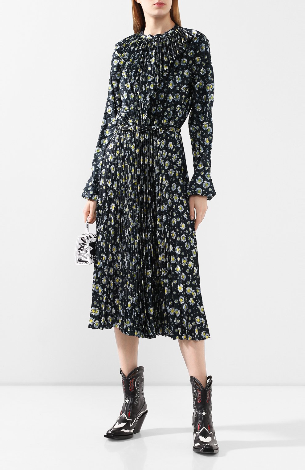 Платье VETEMENTS, арт. SS20DR290 2601/W/DAISY FL0WERS, фото 2
