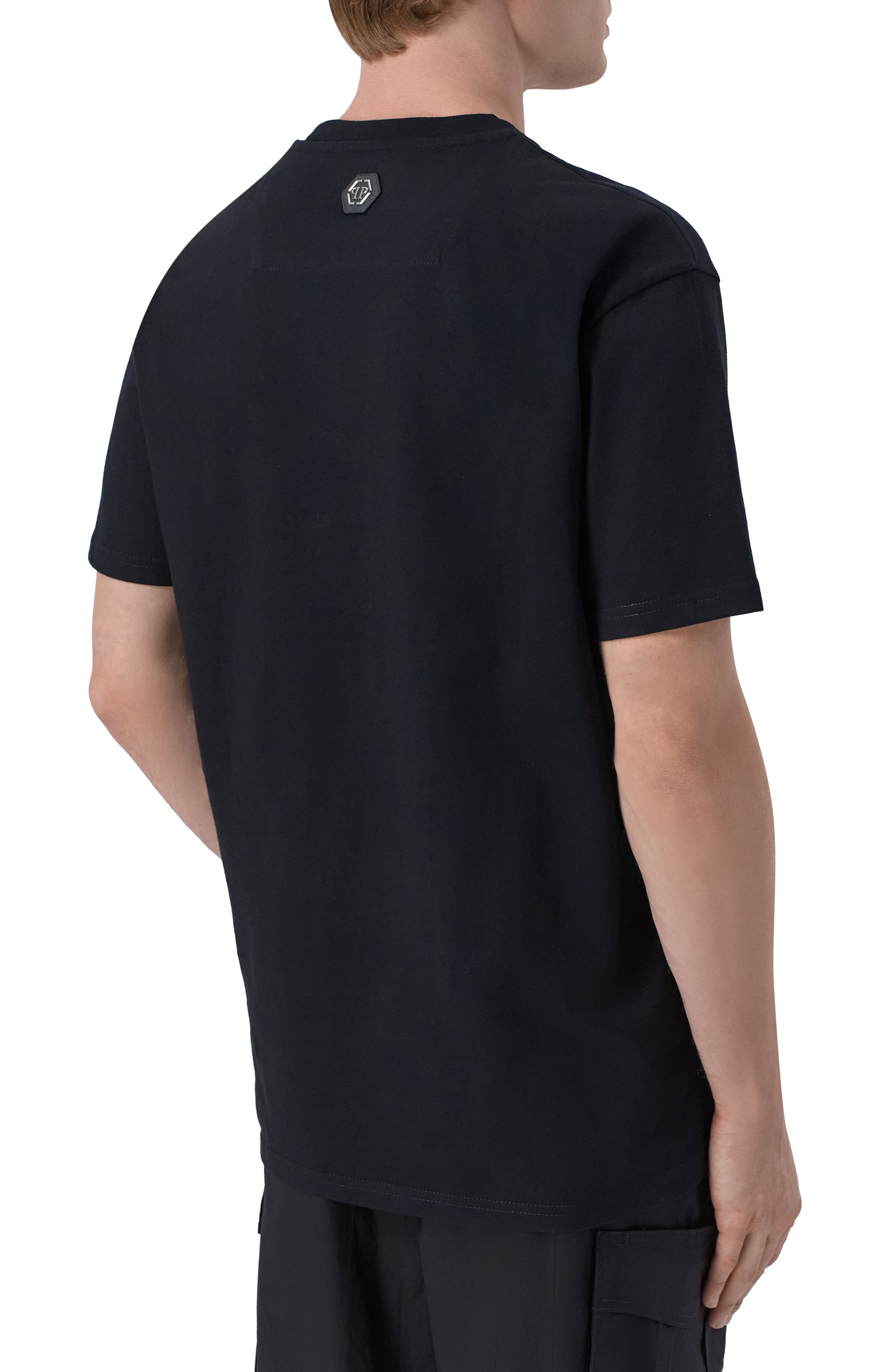 Хлопковая футболка PHILIPP PLEIN, арт. SAFC MTK8685 PJY002N, фото 4