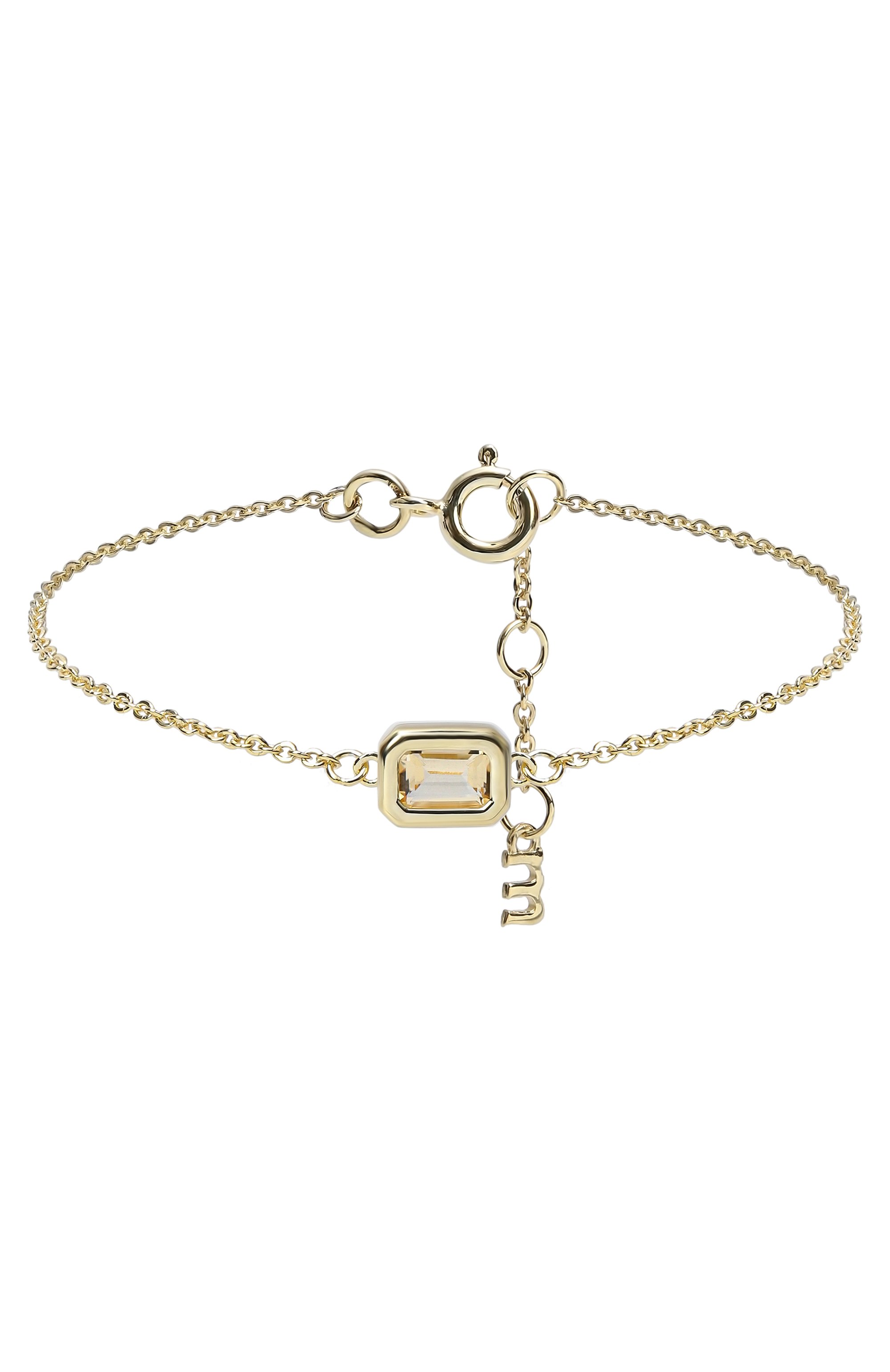 Браслет wave base с цитрином MOONKA, арт. wav-br-cit, фото 1