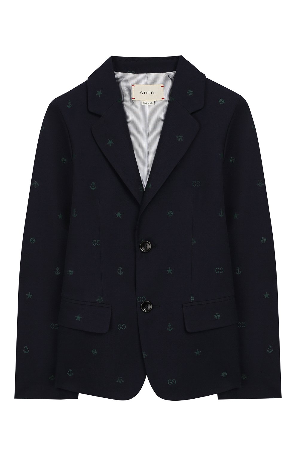Хлопковый пиджак GUCCI, арт. 600346/XWAHH, фото 1