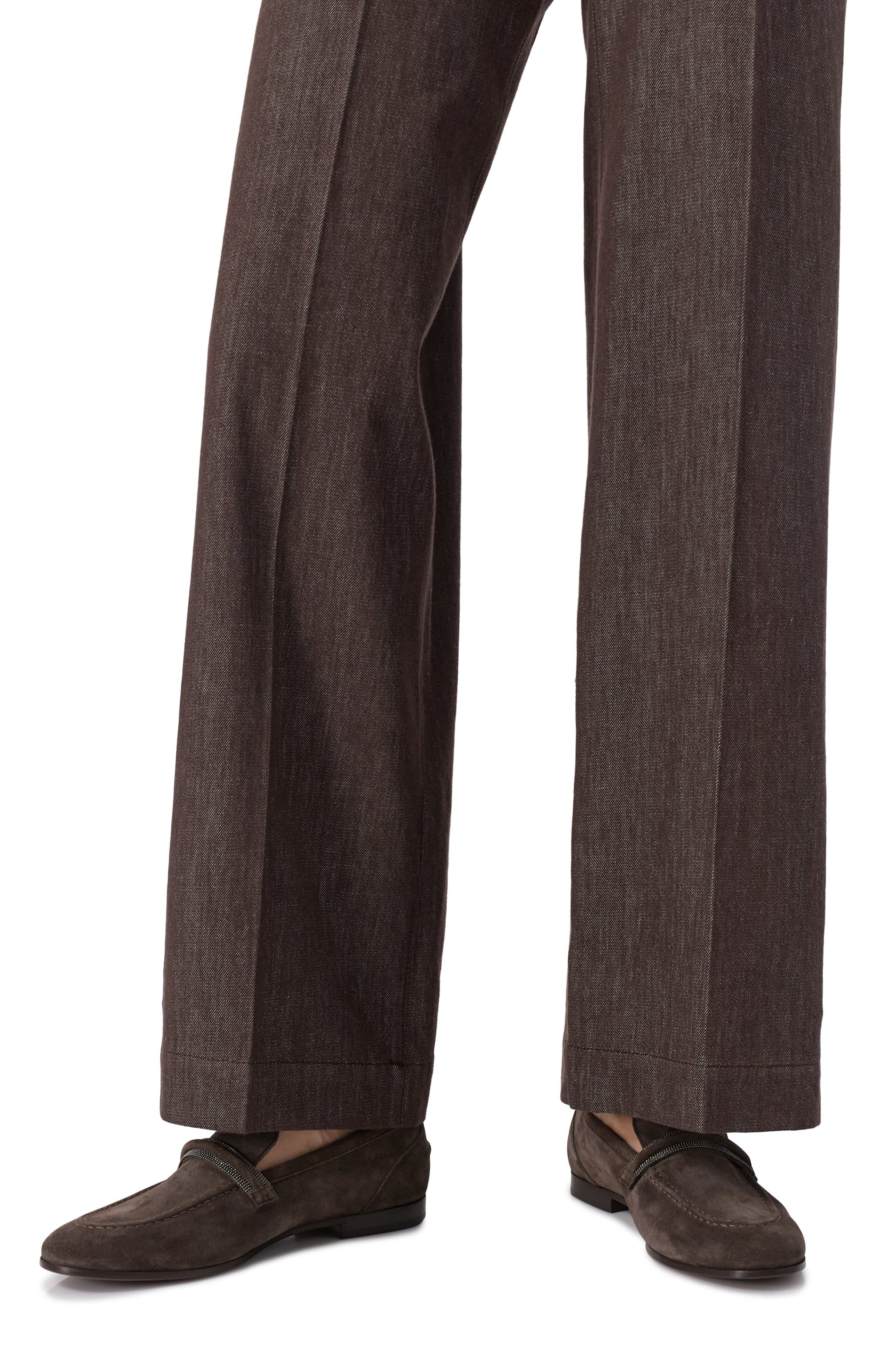 Замшевые лоферы BRUNELLO CUCINELLI, арт. MZSFC3009P, фото 3