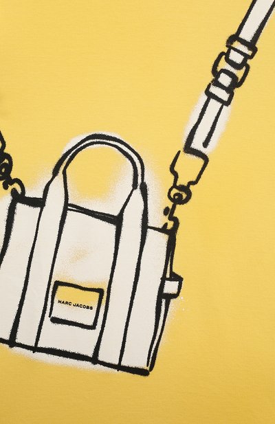 Хлопковое платье MARC JACOBS (THE) желтого цвета по цене 6995 руб., арт. W60072/6A-12A, фото 3 Хлопковое платье MARC JACOBS (THE), арт. W60072/6A-12A, фото 3