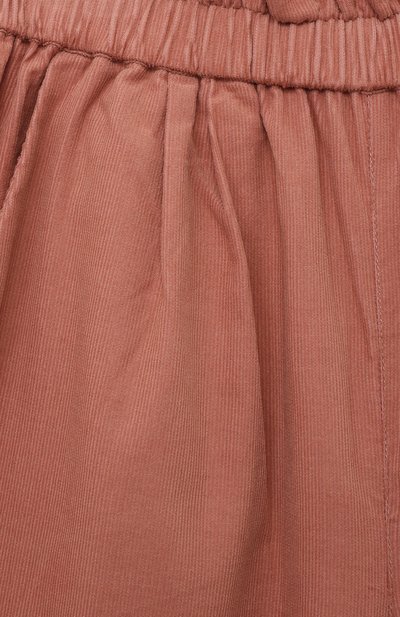 Вельветовые брюки C`ERA UNA VOLTA темно-розового цвета по цене 9950 руб., арт. AW24PA03704, фото 3 Вельветовые брюки C`ERA UNA VOLTA, арт. AW24PA03704, фото 3