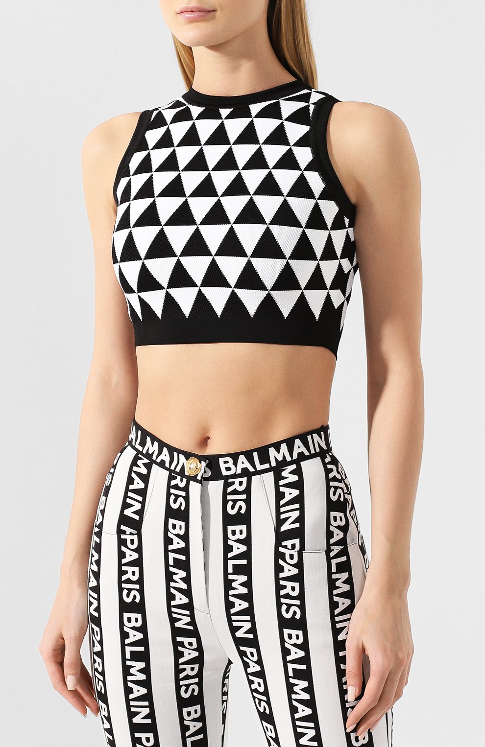 Топ из вискозы BALMAIN, арт. RF00056/K370, фото 3