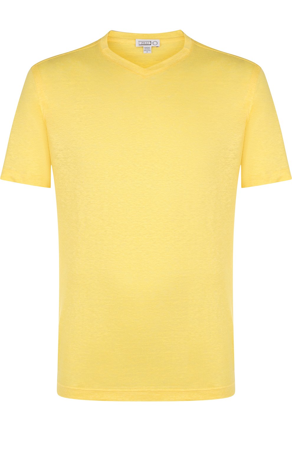 Льняная футболка с v-образным вырезом ZILLI, арт. MFP-ZJ001-66006/0001, фото 1