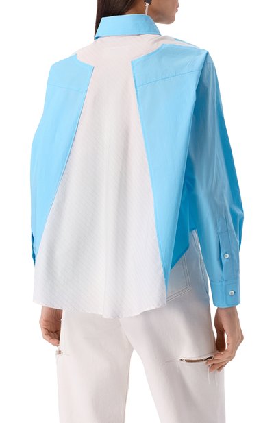 Хлопковая рубашка MM6, арт. S52DT0042/M35256, фото 4