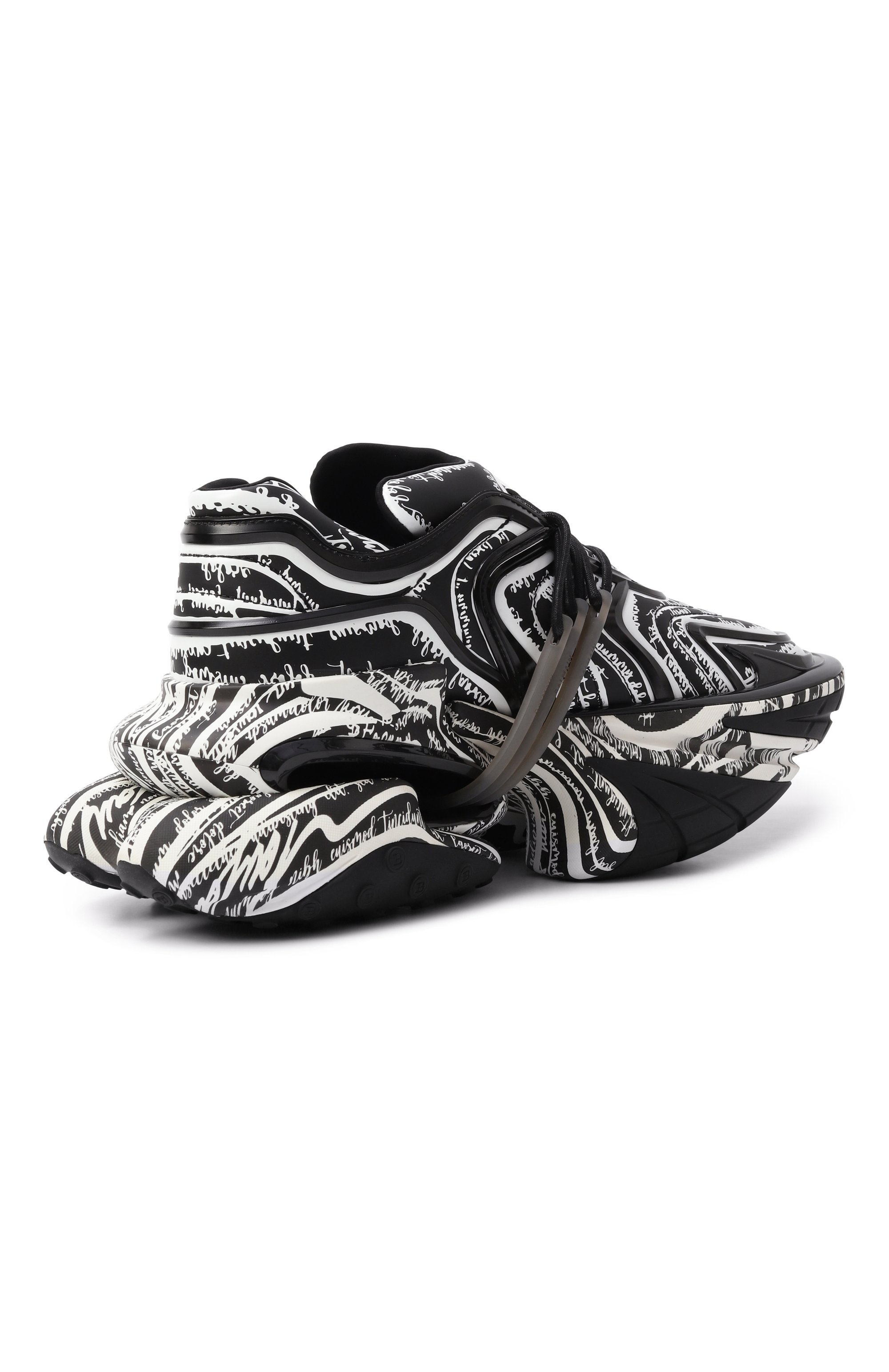 Комбинированные кроссовки unicorn wave BALMAIN, арт. EM1VI362/KRCT, фото 5