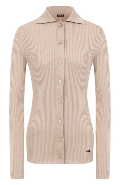 Женский кардиган из шерсти и вискозы KITON, арт. D5872402