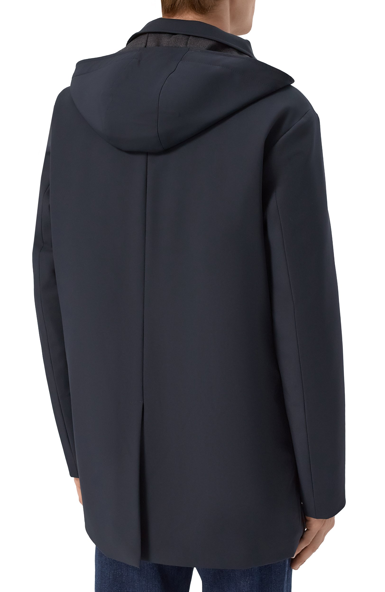Куртка SARTORIA LATORRE темно-синего цвета по цене 97850 руб., арт. CTS072/UK0030, фото 4 Куртка SARTORIA LATORRE, арт. CTS072/UK0030, фото 4