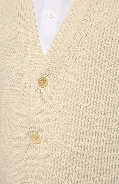 Хлопковый кардиган JACQUEMUS, арт. 225KN071-2068, фото 5
