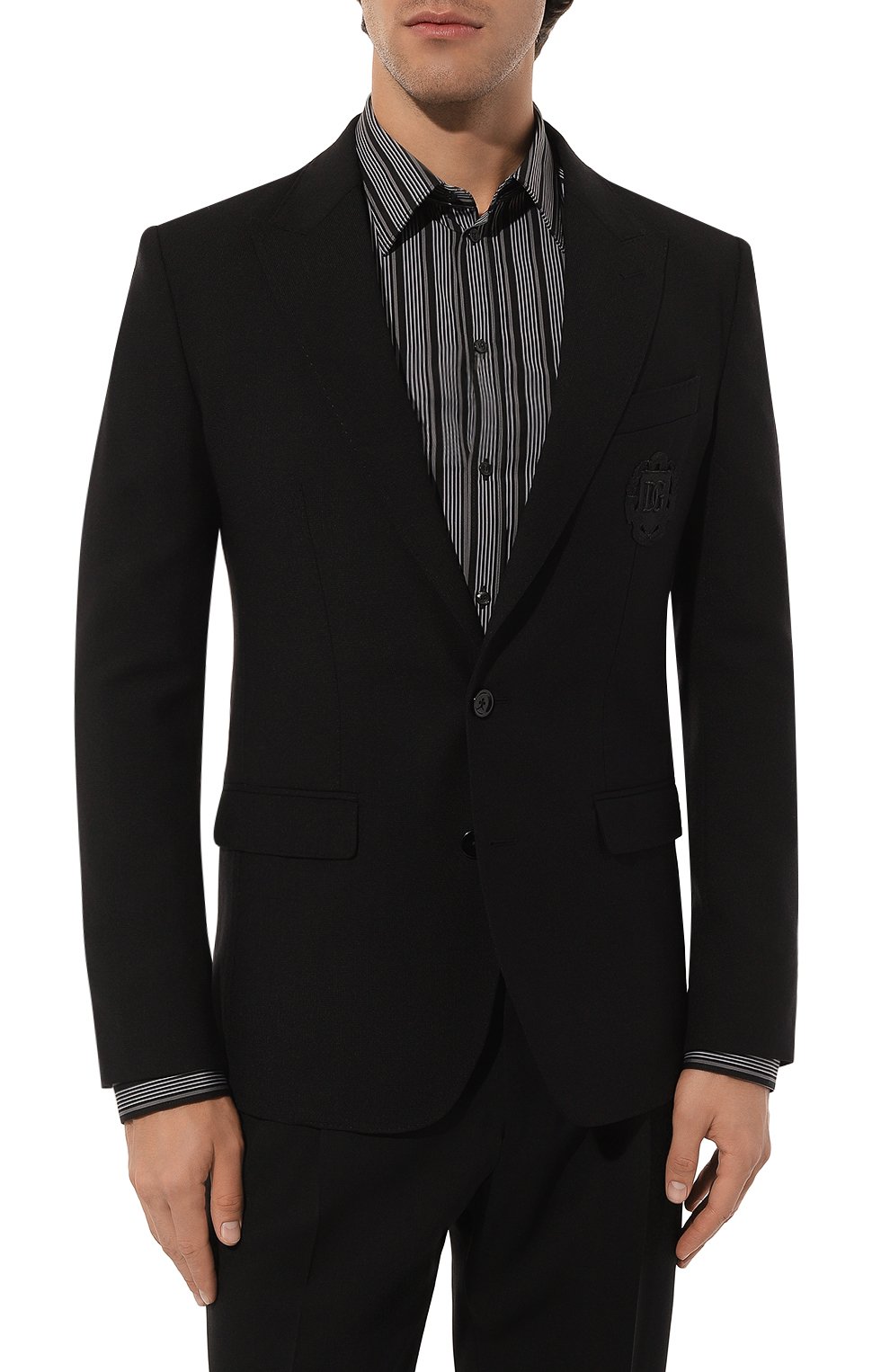 Шерстяной пиджак DOLCE & GABBANA, арт. G2NW0Z/FU28E, фото 3