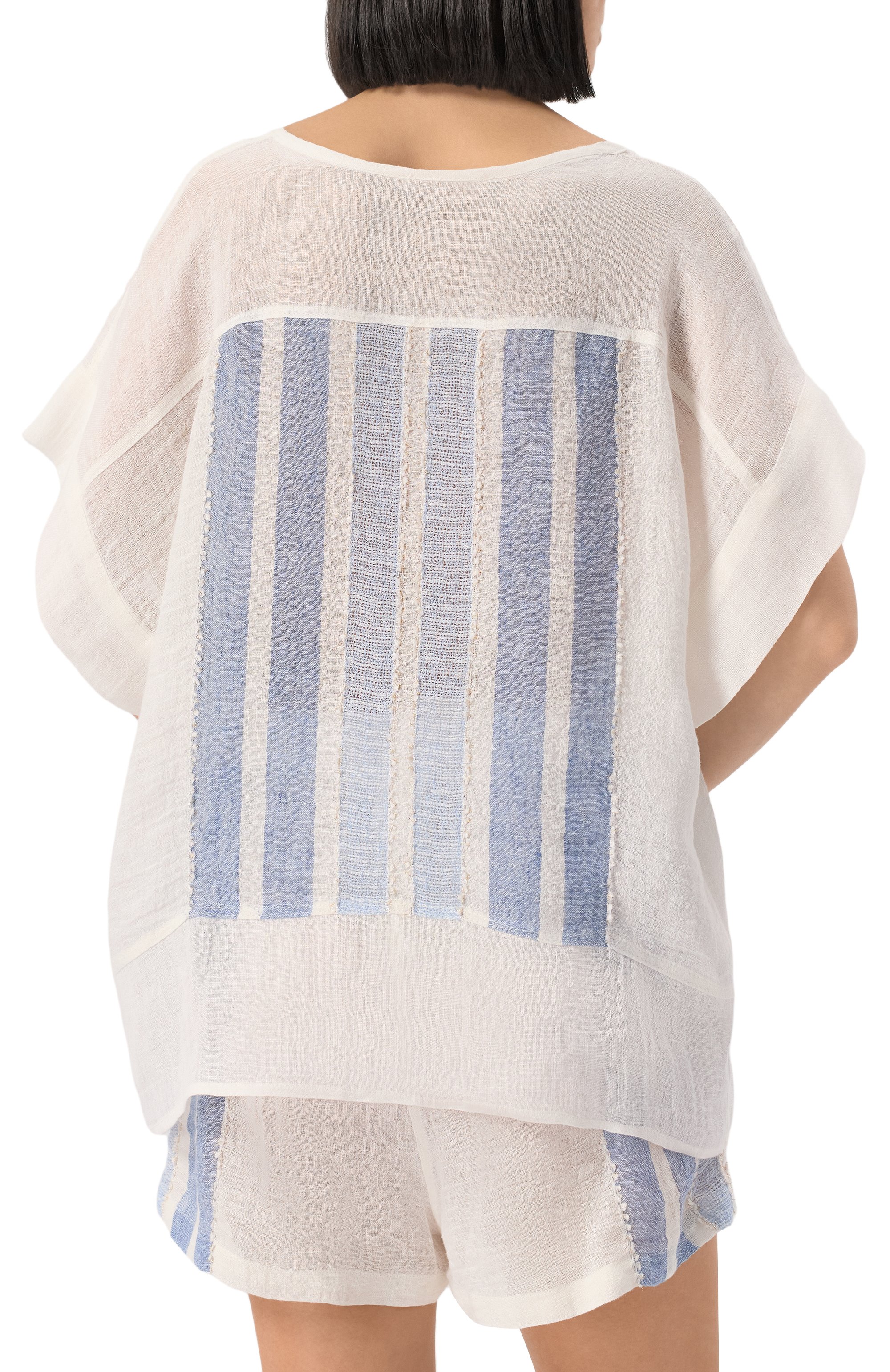 Льняной топ MAURIZIO, арт. W08452979, фото 4