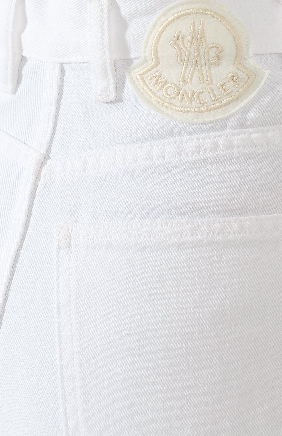 Джинсы с завышенной талией MONCLER, арт. E1-093-17405-05-54A77, фото 5