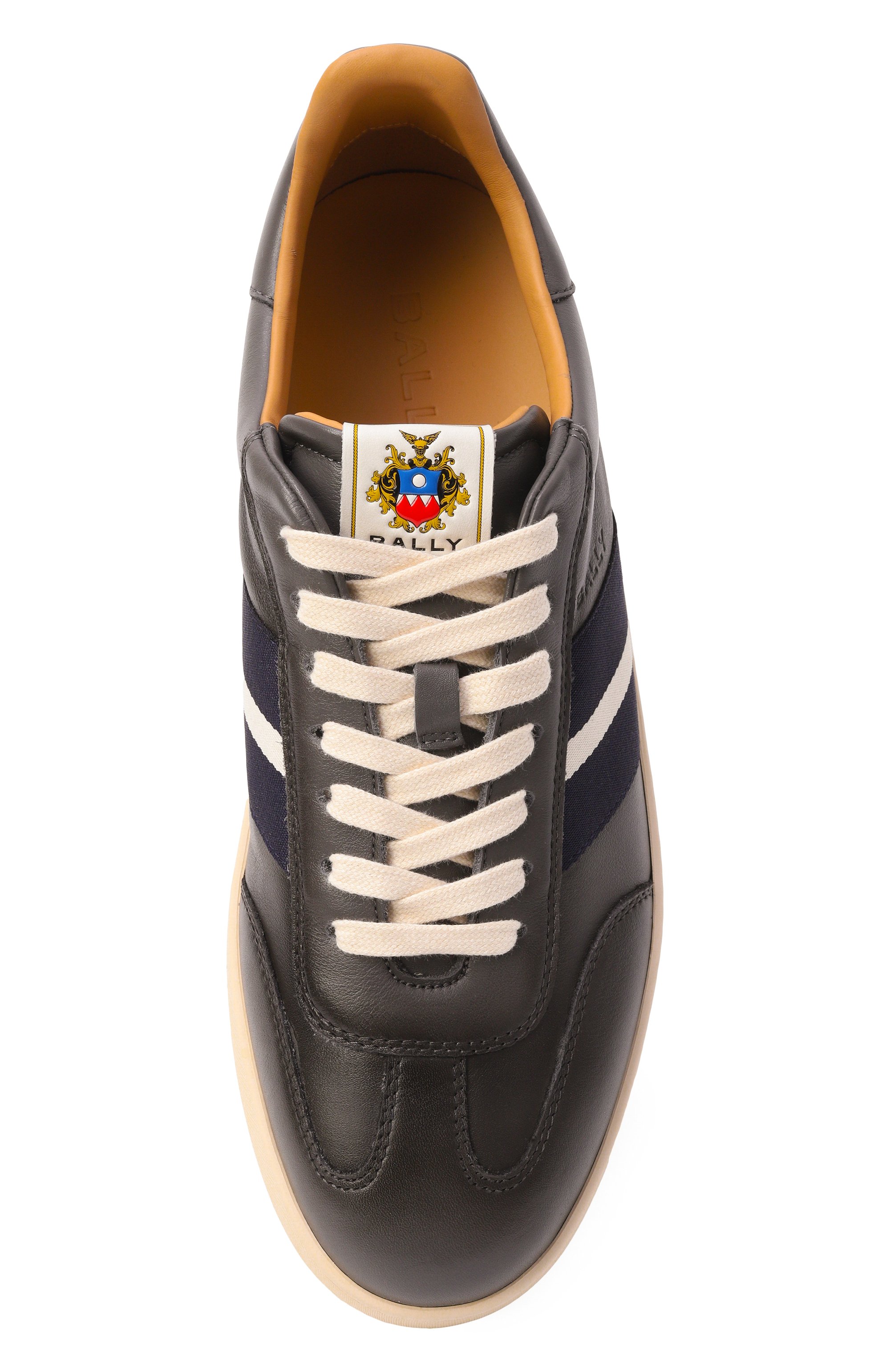 Кожаные кеды retro crest BALLY, арт. MSK0F7/VT172, фото 5