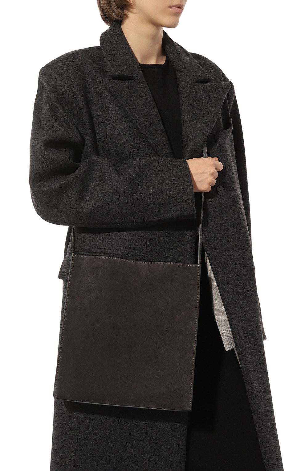 Сумка square FRENZLAUER темно-серого цвета по цене 55450 руб., арт. E46, фото 2 Сумка square FRENZLAUER, арт. E46, фото 2