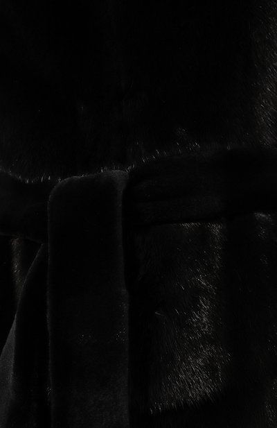 Шуба из норки YVES SALOMON, арт. 7WYM75720VLVR, фото 5
