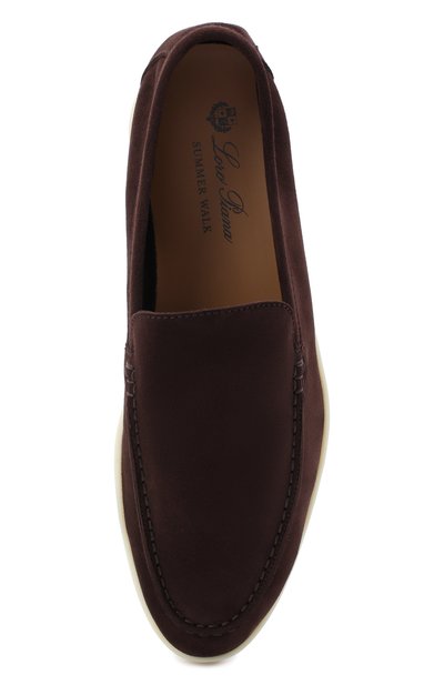 Замшевые лоферы summer walk LORO PIANA, арт. FAI1392, фото 5