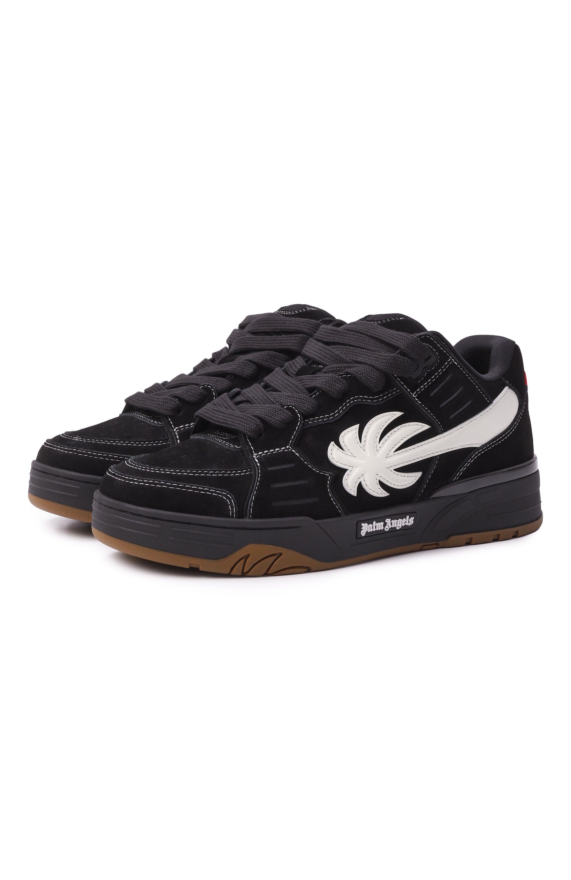 Замшевые кеды venice PALM ANGELS, арт. PMIA101F25LEA003, фото 1