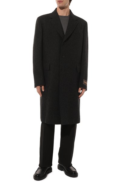 Шерстяное пальто GUCCI, арт. 661218 ZAE2G, фото 3