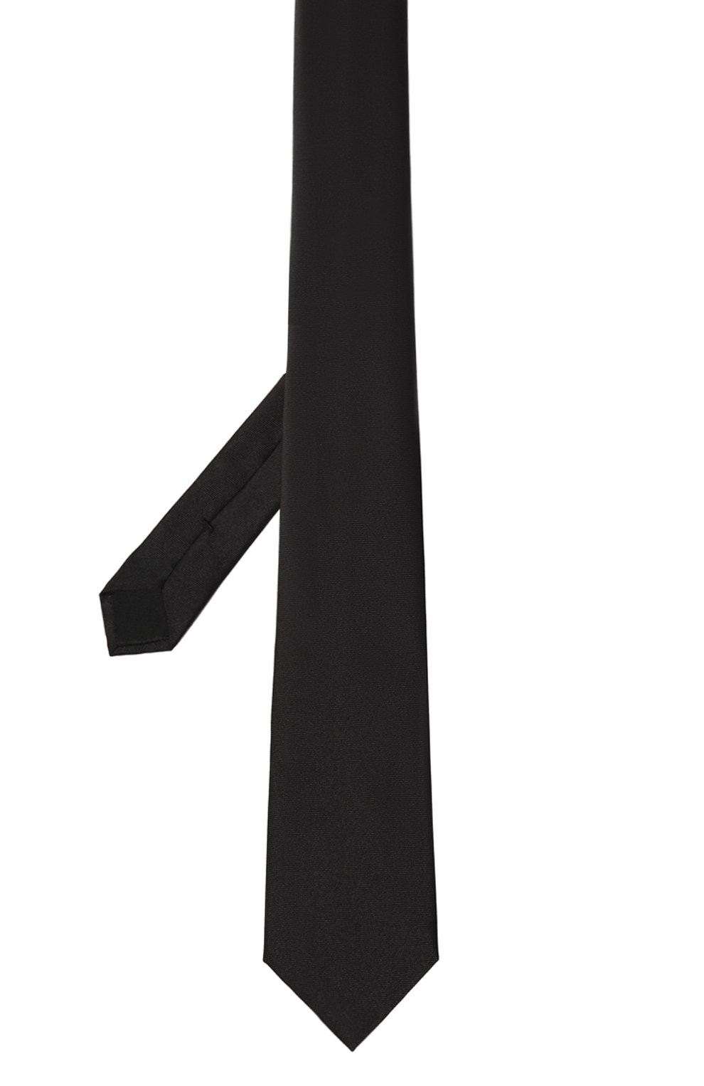 Шелковый галстук EMPORIO ARMANI черного цвета по цене 13400 руб., арт. 340075/2R600, фото 3 Шелковый галстук EMPORIO ARMANI, арт. 340075/2R600, фото 3