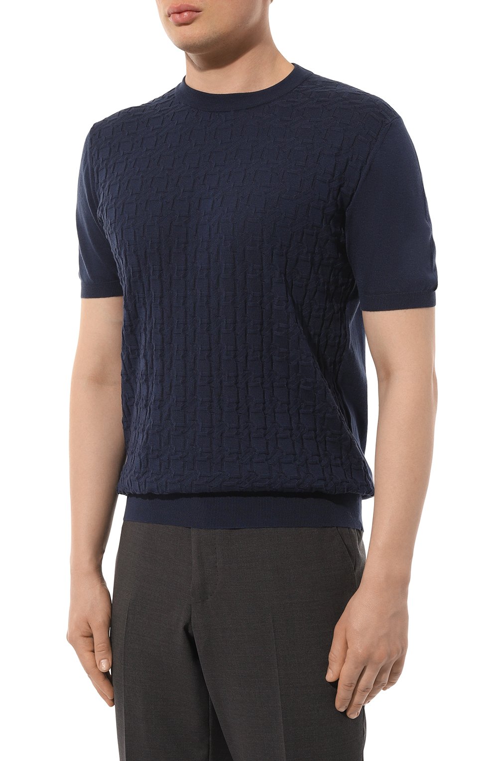 Хлопковый джемпер KITON, арт. UMK0460K2, фото 3
