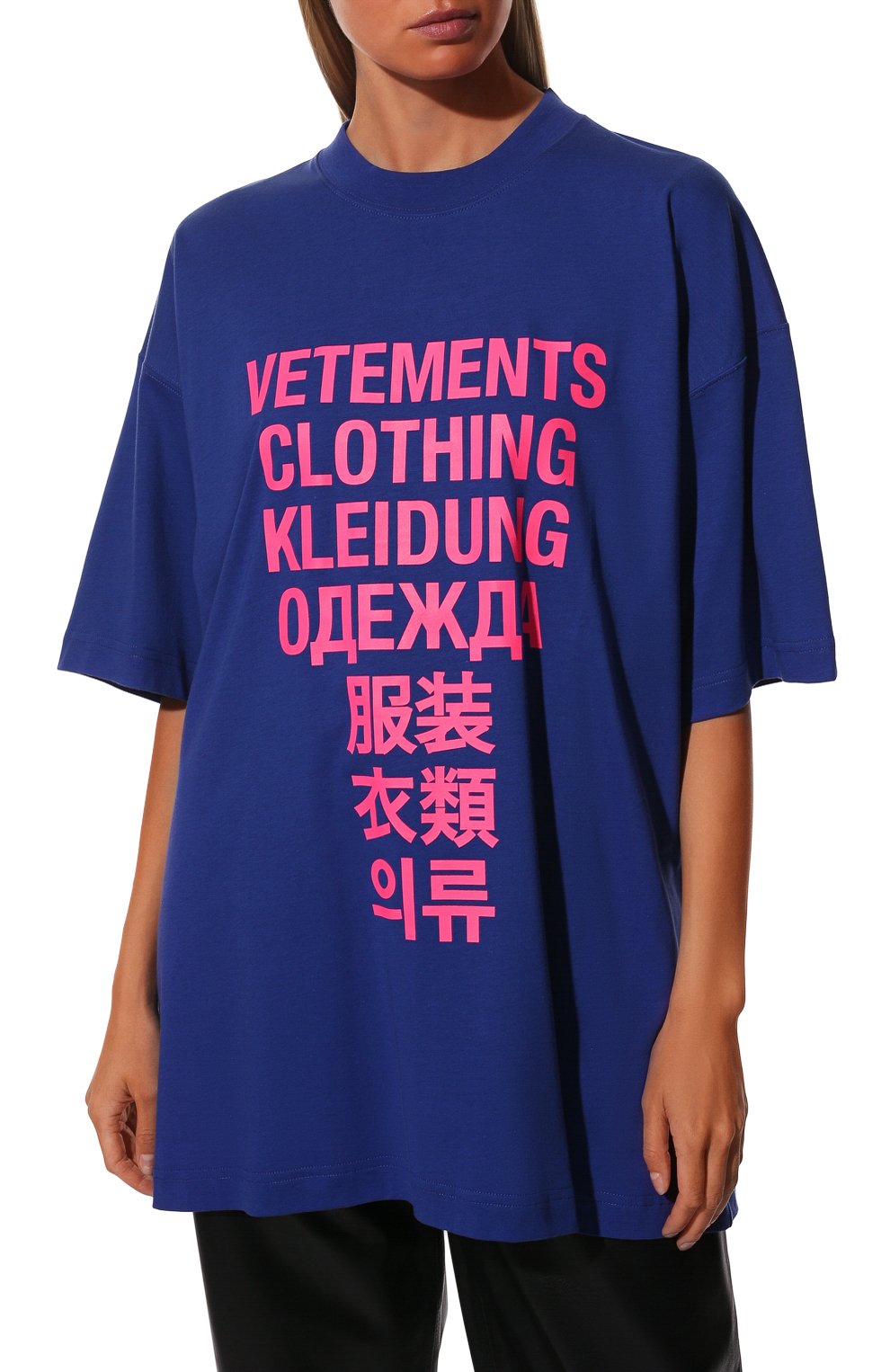 Хлопковая футболка VETEMENTS, арт. UA53TR100N 1611/W, фото 3