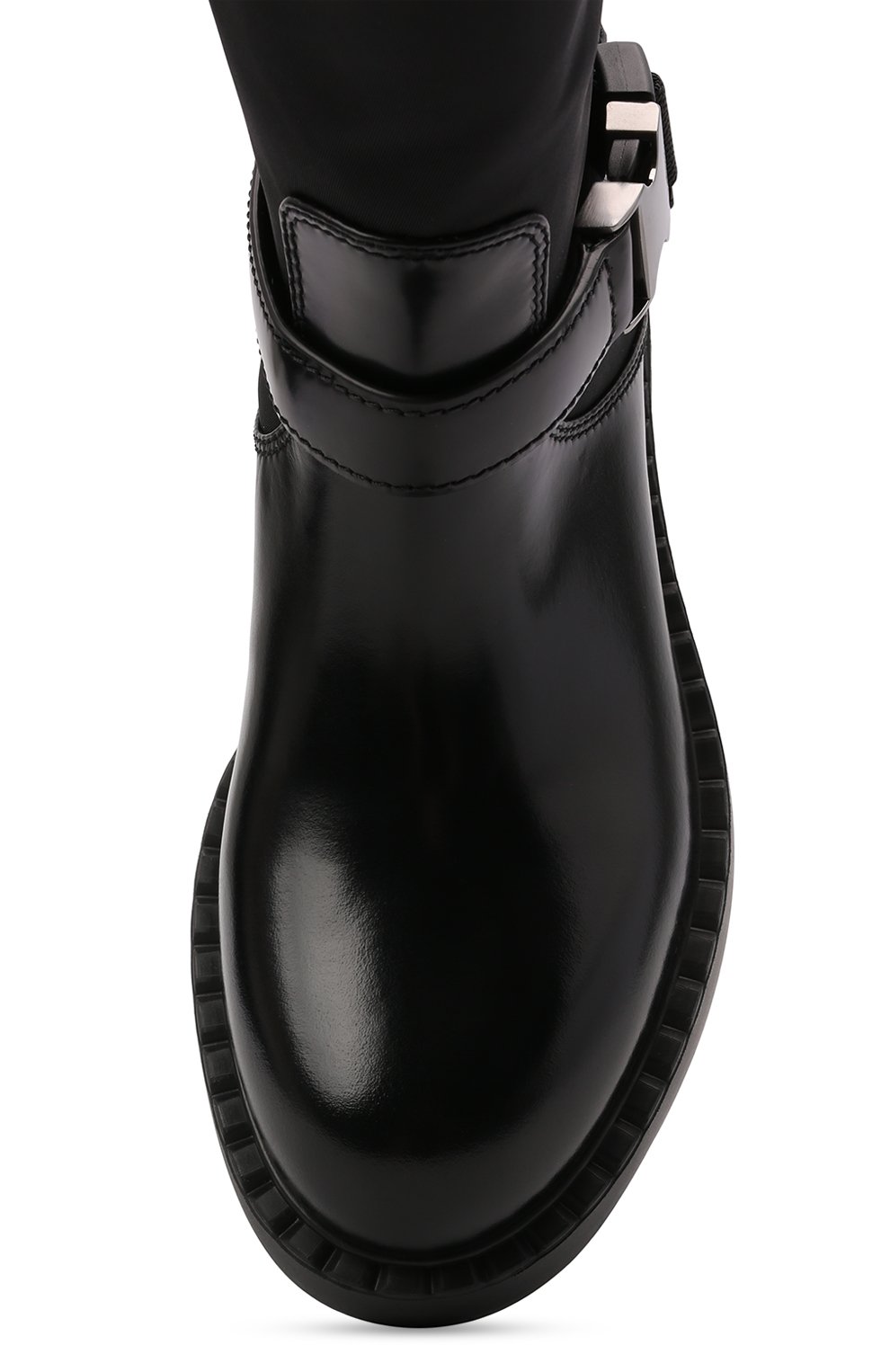 Комбинированные полусапоги PRADA, арт. 1U682M-3LF7-F0002-B050, фото 4