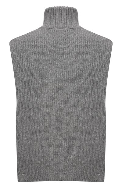 Шерстяная манишка DRIES VAN NOTEN серого цвета по цене 34950 руб., арт. 212-022208-3703, фото 3 Шерстяная манишка DRIES VAN NOTEN, арт. 212-022208-3703, фото 3