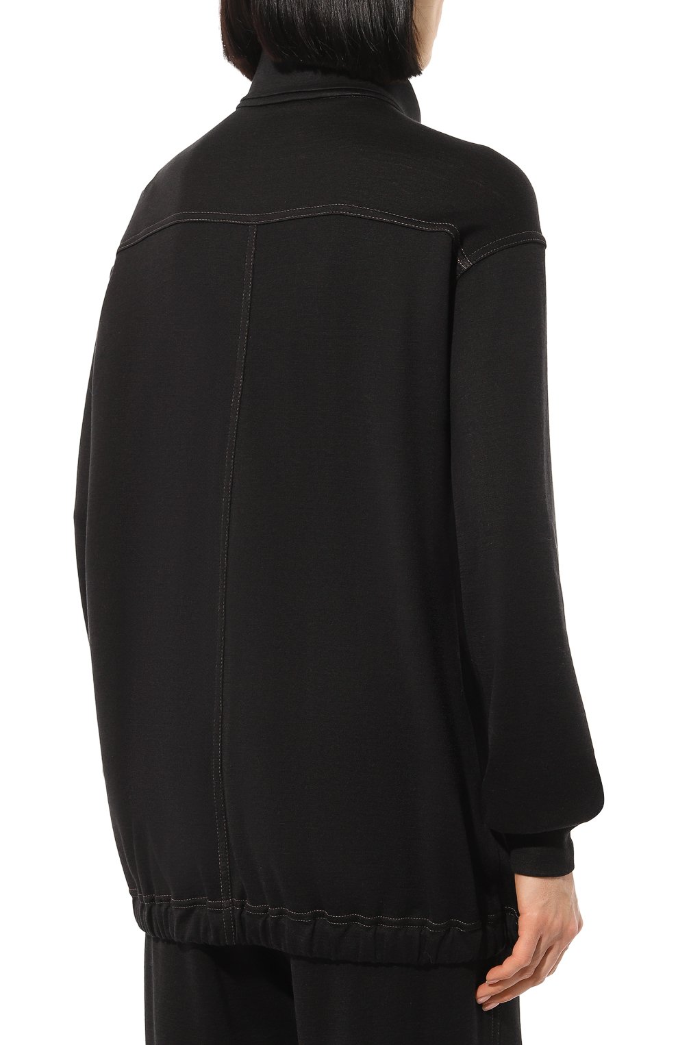 Куртка из хлопка и шелка BRUNELLO CUCINELLI, арт. MD828FH606, фото 4