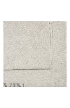 Детского шерстяной плед LANVIN серого цвета, арт. N90002 | Фото 1 (Материал: Шерсть, Кашемир, Текстиль; Материал сплава: Проставлено; Нос: Не проставлено)