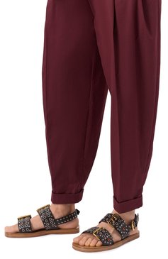 Кожаные сандалии GUCCI, арт. 72581606F00 1000, фото 3