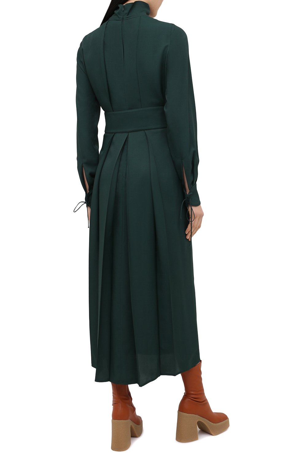 Платье из вискозы VICTORIA BECKHAM, арт. 1320WDR001614A, фото 4