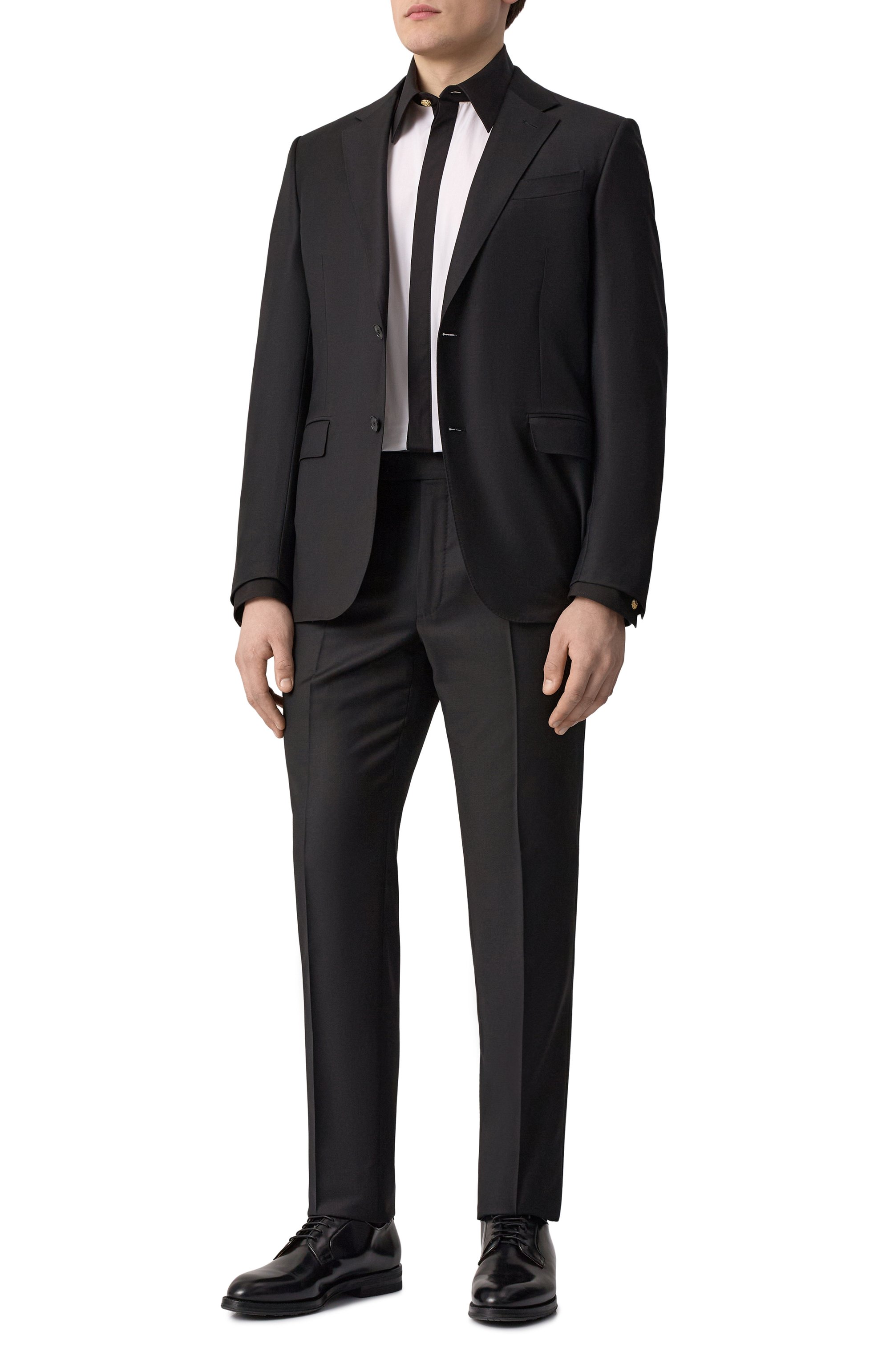 Хлопковая сорочка BALMAIN, арт. EH1HS461/CF43, фото 2