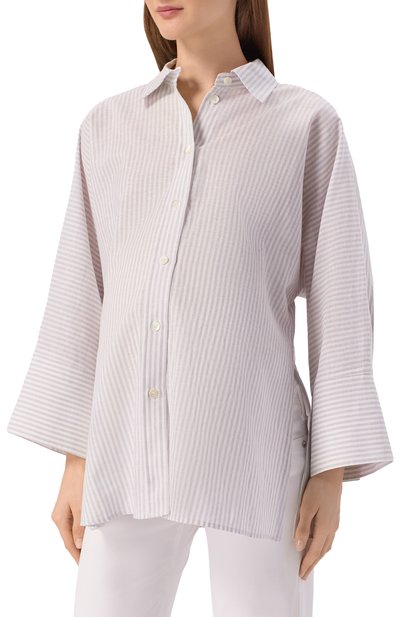 Рубашка изо льна и хлопка PIETRO BRUNELLI, арт. CA2514/LI0028, фото 3