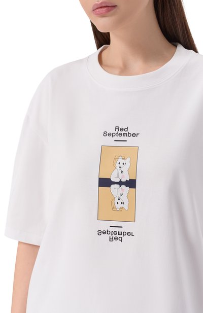 Хлопк�овая футболка RED SEPTEMBER, арт. 825.01.TSS17.10, фото 5