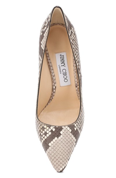 Туфли romy 100 из кожи питона JIMMY CHOO, арт. R0MY 100/MPY/PRET, фото 5