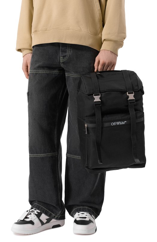 Рюкзак Outdoor Off-White 0MNB111C99FAB001 Чёрный  0MNB111C99FAB001 Фото 2