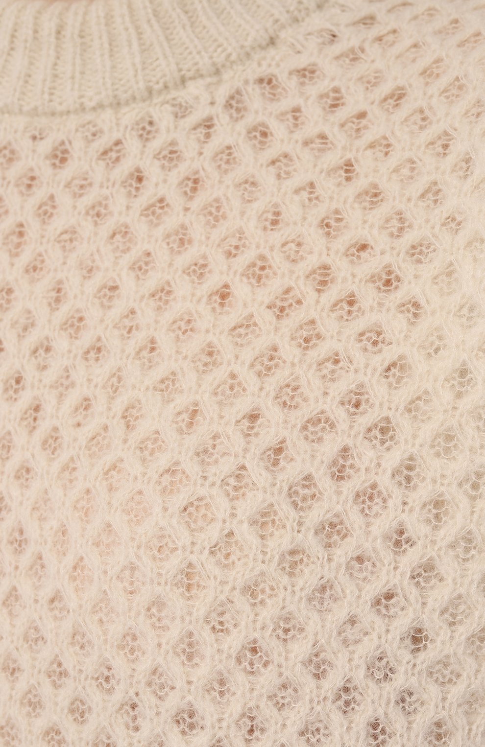 Шерстяной свитер ANTONELLI FIRENZE кремового цвета по цене 69950 руб., арт. 41368M/01891, фото 5 Шерстяной свитер ANTONELLI FIRENZE, арт. 41368M/01891, фото 5