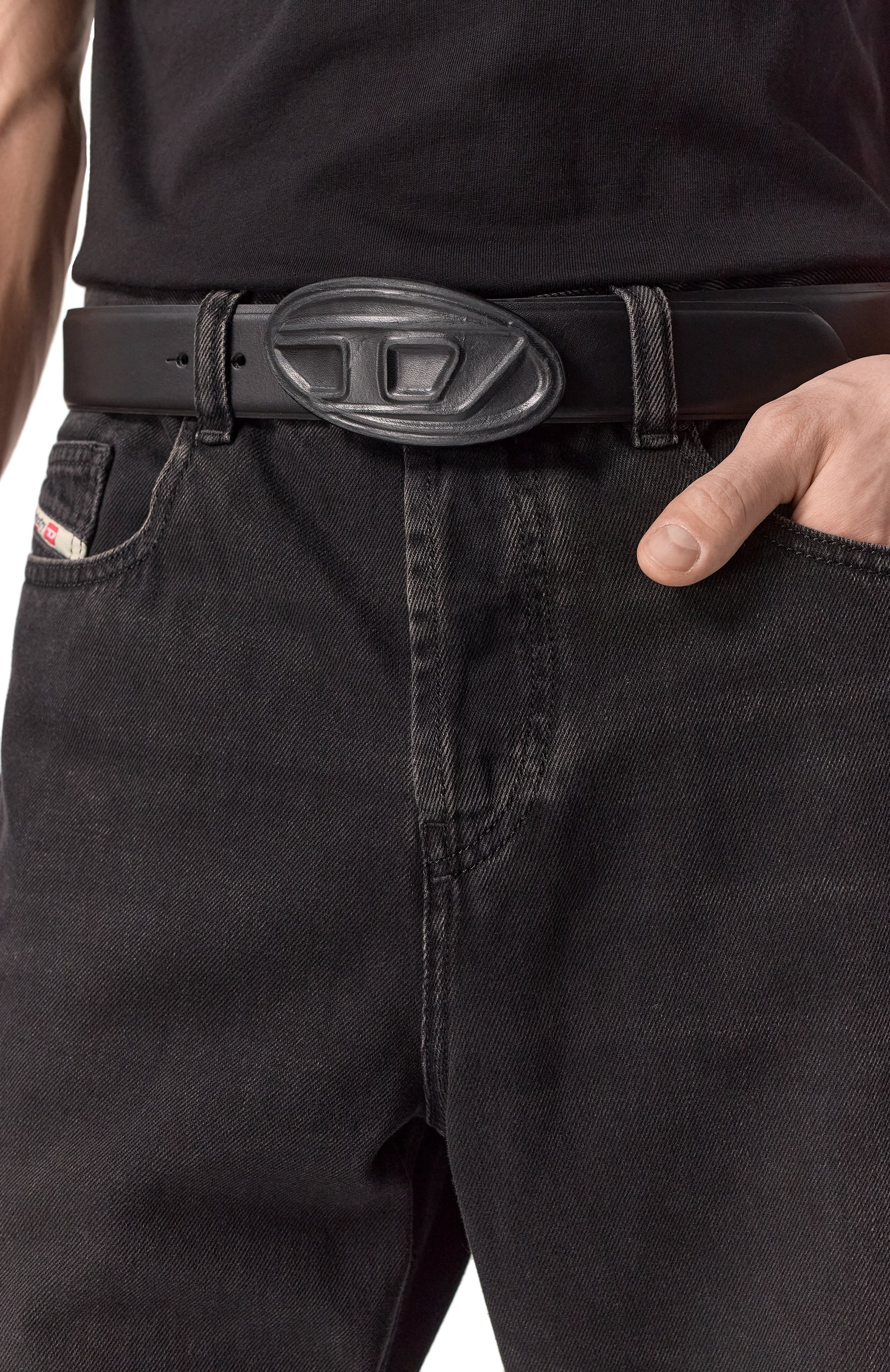 Кожаный ремень DIESEL, арт. X09257/P3738, фото 2