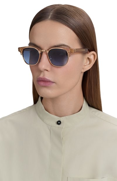 Солнцезащитные очки MOSCOT, арт. TINIF SUN CINNAM0N/G0LD/DENIM BLUE, фото 3