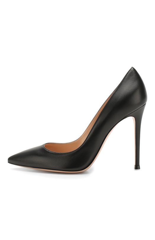 Кожаные туфли Gianvito 105 Gianvito Rossi G28470.15RIC.NAPNER0 Чёрный  G28470.15RIC.NAPNER0 Фото 3