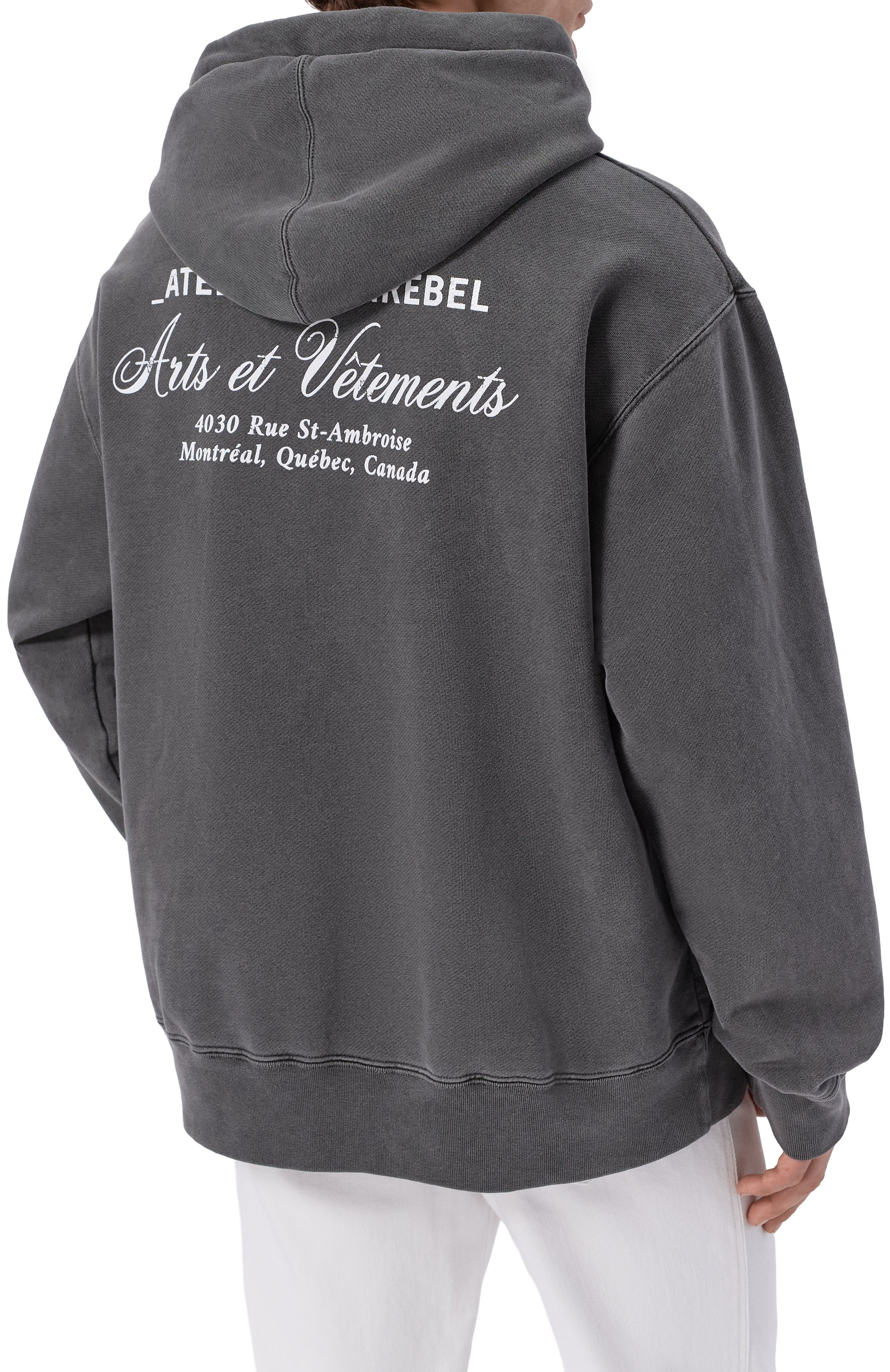 Хлопковое худи DOMREBEL, арт. M ARTS VETEMENTS/PULL0VER H00DIE, фото 4