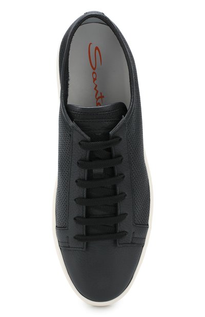 Кожаные кеды SANTONI, арт. MBCN20440BARCMIFN01, фото 5