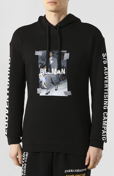 Хлопковое худи DIEGO VENTURINO, арт. SS20-DV FLH BAC, фото 3