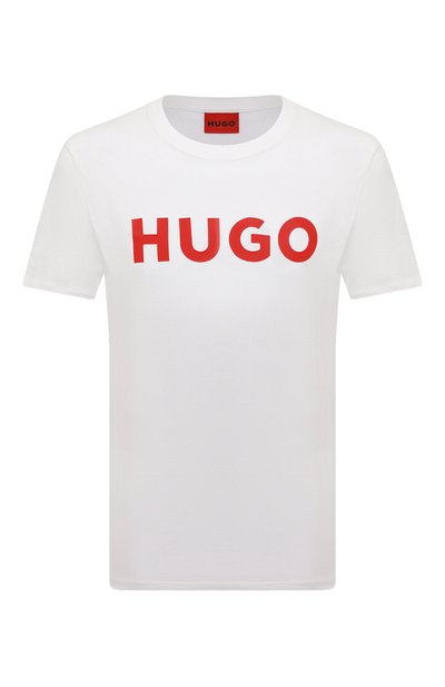 Хлопковая футболка HUGO, арт. 50467556, фото 1