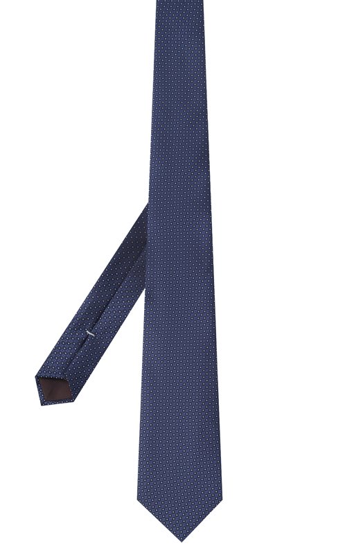 Шелковый галстук Canali 18/HJ04376 Синий  18/HJ04376 Фото 3