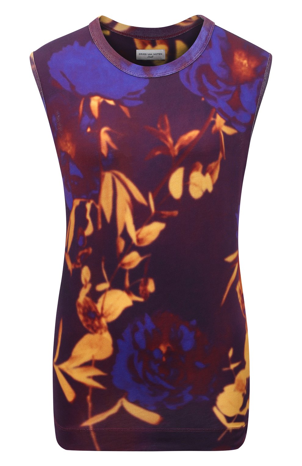 Хлопковый топ DRIES VAN NOTEN, арт. 211-11127-2623, фото 1
